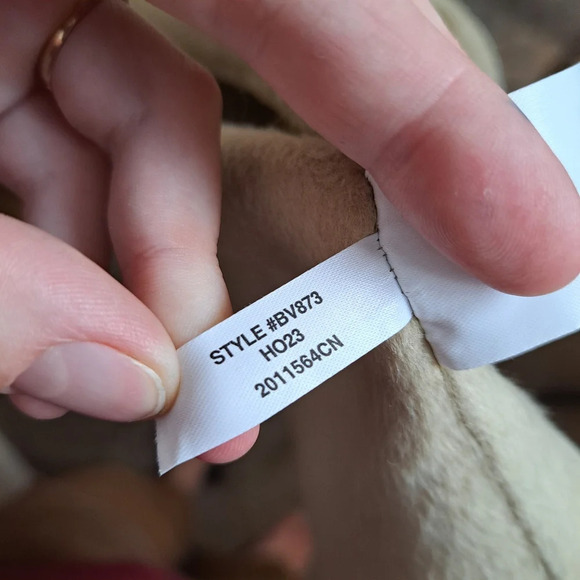 J. Crew Tan Fur Wool Blend Harriet Long Outdoor Feminine Trench Coat Size Small - Picture 9 of 11